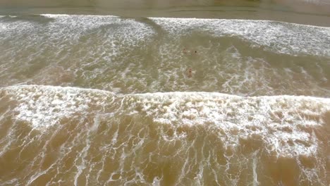 The-flight-above-swimming-girls-in-an-ocean-in-Sri-Lanka