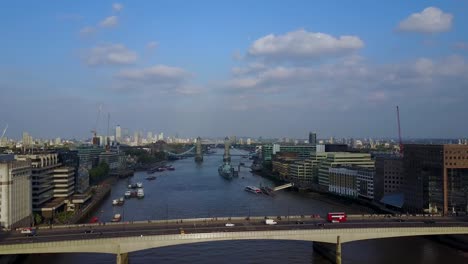 Tolle-Luftaufnahme-der-London-Stadt-von-oben.