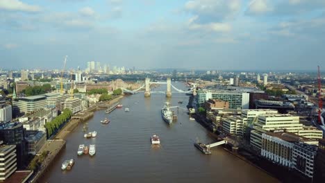 Amazing-aerial-view-of-the-Tower-bridge-in-London