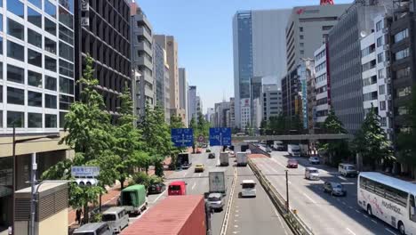 Timelapse-del-tráfico-de-Ginza-en-Tokio