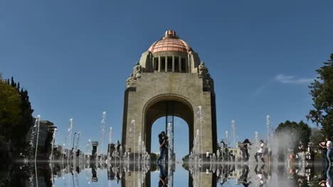 Centro-de-la-ciudad-de-México,-lapso-de-tiempo