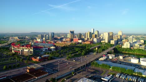 Nashville-Tennessee-USA-Downtown-Skyline-Antenne