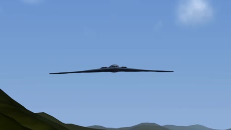 B2-Bomber-Flying