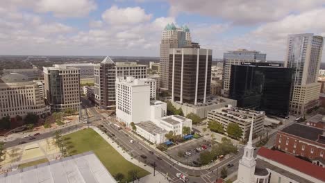 Aerial-Downtown-Orlando-City