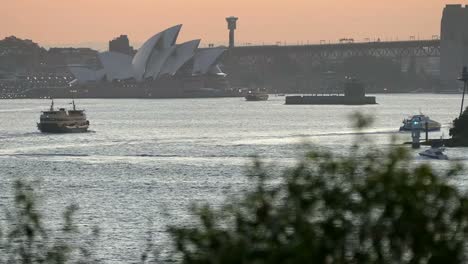 Sydney-bei-Sonnenuntergang