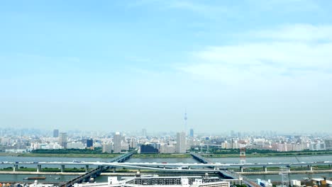 Landschaft-der-Stadt-Tokio