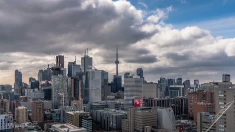 Urban-City-Skyline-Architecture-with-Clouds-in-Toronto