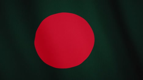 Bangladesh-flag-waving-animation.-Full-Screen.-Symbol-of-the-country