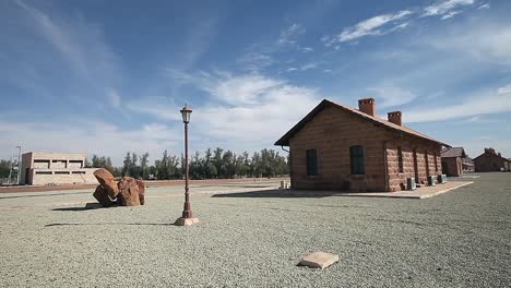 Vintage-osmanische-Bahnhof-in-mada\'en-Saleh-in-Saudi-Arabien