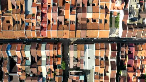 Aerial-view-of-Jonker-Street-in-Malacca-at-daytime