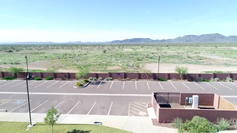 Aerial-Soccer-Field-Reveal-From-Open-Desert