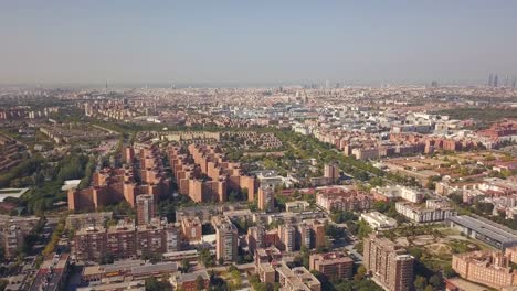 Aerial-view-of-Madrid