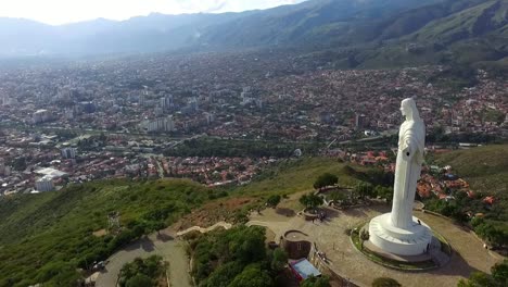 Cristo-de-la-Concordia-Tourist-Spot-Destination-aerial-drone-view