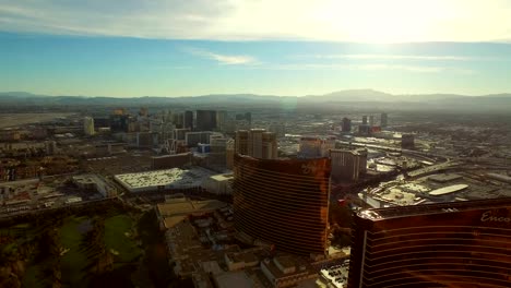 Aerial-Stadtansicht-von-Las-Vegas-Strip