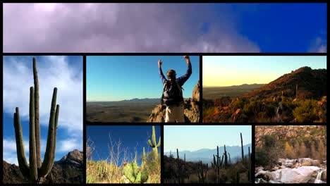 Hiking-Through-The-Desert-Montage---HD