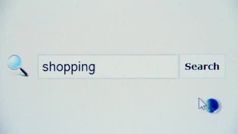 Shopping---browser-search-query,-Internet-web-page