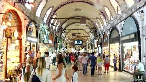 Großen-Basar-in-istanbul,-Türkei