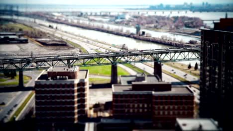 Motion-Foto-(Cinemagraph)-der-Verkehr-auf-der-Brücke