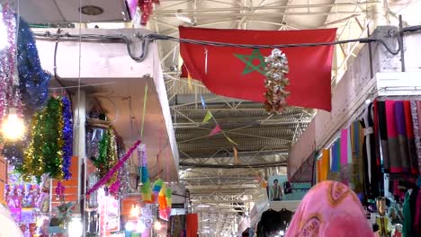 Flag-of-Morocco-in-the-market