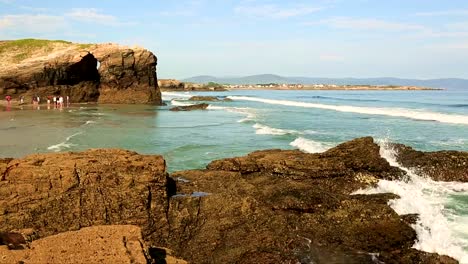 Playa-de-las-Catedrales---Beautiful-beach-in-the-north-of-Spain