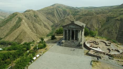 Antigua-Garni-pagano-templo,-el-templo-helenístico-en-República-de-Armenia.