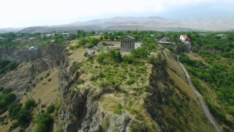 Ancient-Garni-Pagan-Temple,-the-hellenistic-temple-in-Republic-of-Armenia.