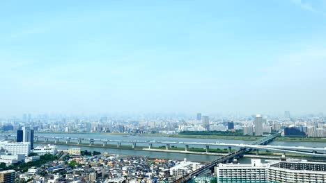 Landschaft-der-Stadt-Tokio