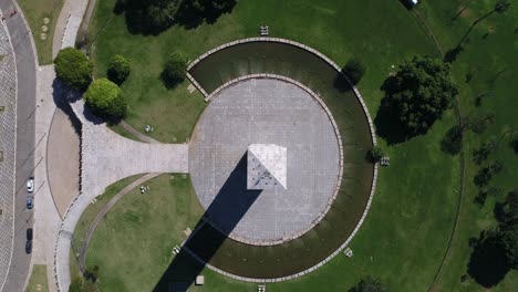 Aerial-View-of-Ibirapuera,-Sao-Paulo,-Brazil