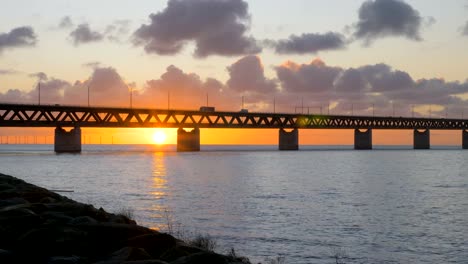 Oresundsbron-at-sunset.