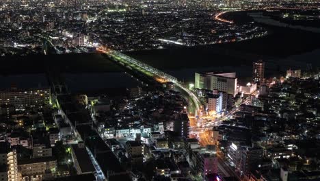 Paisaje-de-Chiba-y-Tokio-de-noche