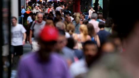 People-waiting-at-pedestrian-vehicle-crossing-Illinois-USA