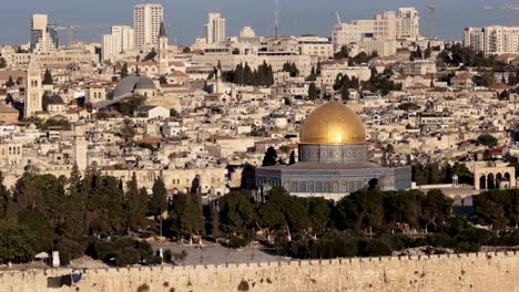 medium-pan-of-the-dome-of-the-rock-from-the-mt-of-olives-in-jerusalem