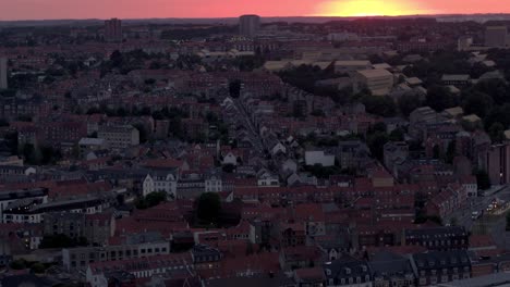 Gebäude-der-Stadt-von-Drohne