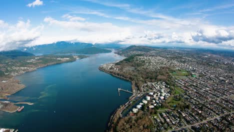 Burrard-Inlet-Vancouver-BC-Aerial
