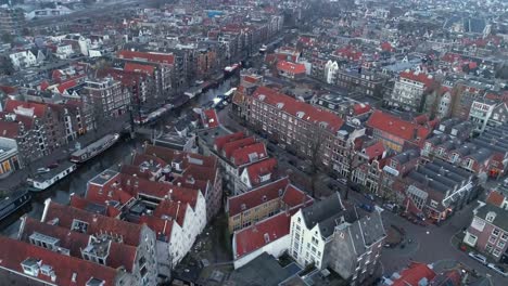 High-top-view-european-city