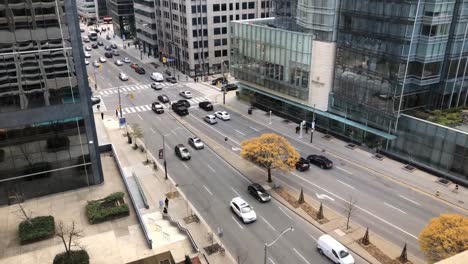 Toronto-City-Skyline---Verkehrsfluss