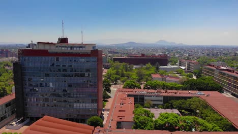 Zentralcampus-der-Autonomen-Universität-Von-Mexiko-in-Mexiko-Stadt