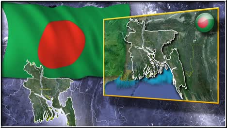 Bangladesh-flag-and-map-animation