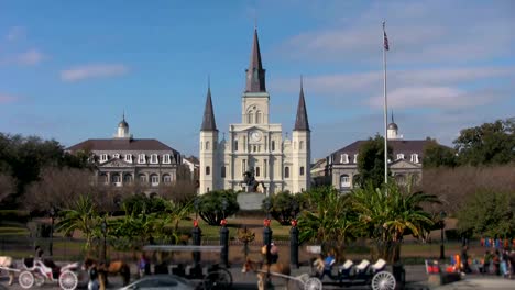 Jackson-Square-auf-Zeitraffer