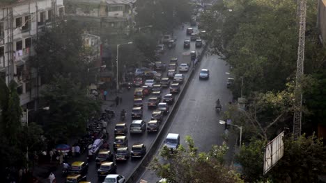 El-centro-de-la-ciudad-de-Mumbai,-India