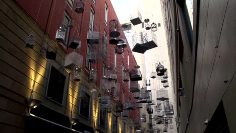 Bird-cages-art-downtown-Sydney