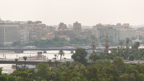 Puentes-timelapse-de-tráfico-de-El-Cairo