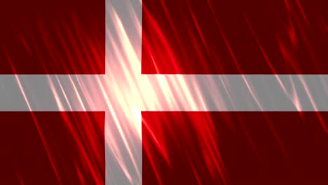 Dänemark-Flagge-Endlos-wiederholbar-Animation