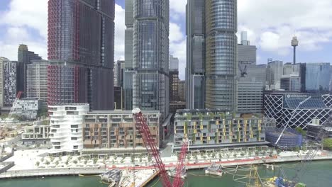 Barangaroo-Wolkenkratzer-Gebäude