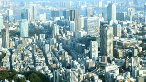 Landschaft-der-Stadt-Tokio