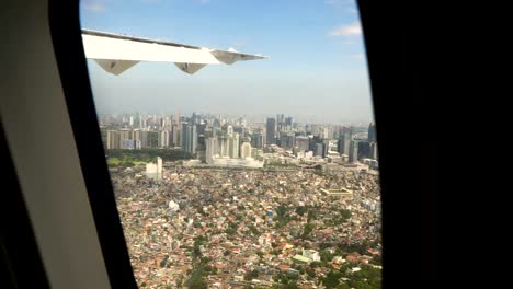 View-from-an-airplane-window.Manila,-Philippines