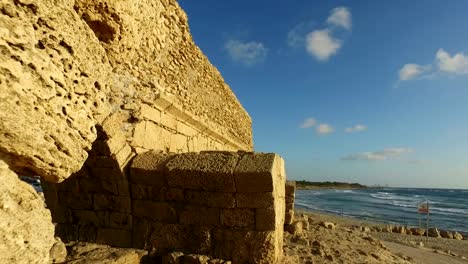 Roman-Aqueduct-on-Mediterranean-Sea