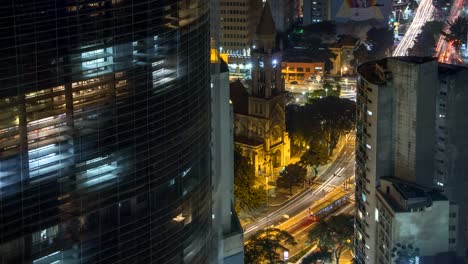 Igreja-Consolação-São-Paulo-Nacht