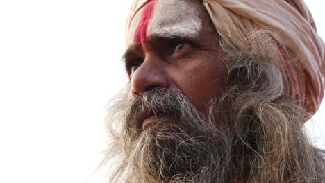 Retrato-de-un-santo-Sadhu-India