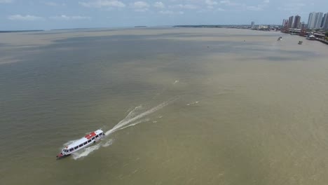 Vista-aérea-de-Belem-do-Para,-Brasil